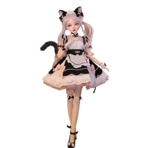 New 1/3 BJD Doll 60cm Girl arrival gifts for girl Doll With Clothes Change Eyes Dolls Cat Best Gift for children Beauty Toy