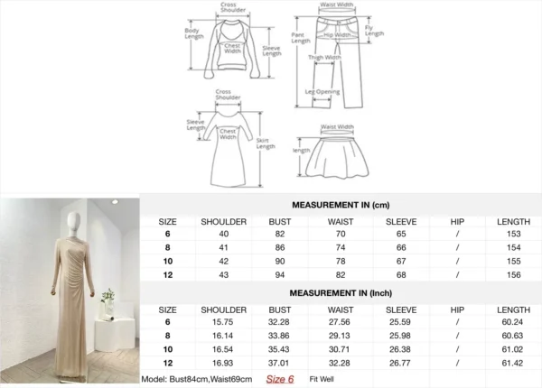 New Collection Elegnat 2025 Top Quality Golden Long Sleeve Diamonds Pressed Cut Out Pleats Women Luxury Maxi Dress for Party - Image 3