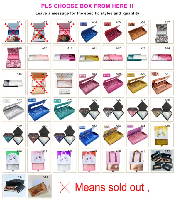 Private Label Lash Cases Packaging 5-100Pcs Wholesale Custom You Logo Eyelash Packaging - Image 2