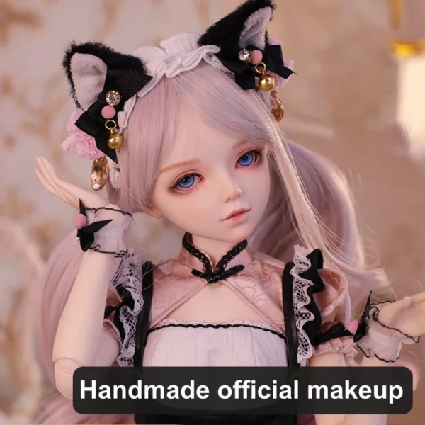 1/3 BJD Doll Cat costume Designer makeup baby face Good body mass Female Joints Movable body doll DIY make up 60cm toy gifi - Image 5
