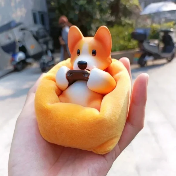 2025 New Arrival Partyanimals Anime Figure Party Animal Lying Win Series Handmade Cute Cat Duck Collection Desktop Ornament Toy - Image 4